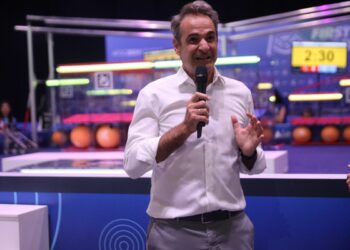 Στον διεθνή διαγωνισμό ρομποτικής «First Global Challenge» ο Κ. Μητσοτάκης (video)