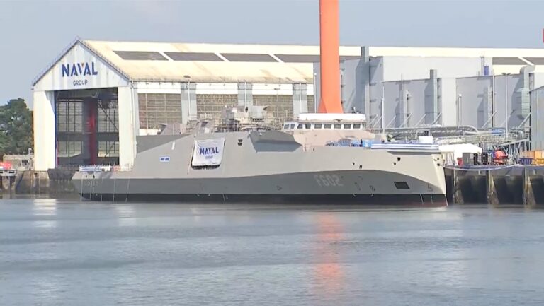 Η τελετή καθέλκυσης της δεύτερης ελληνικής φρεγάτας Belharra στη Γαλλία (Livestreaming)