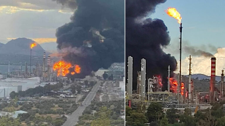 Φωτιά στην Κόρινθο: Σε επιφυλακή το νοσοκομειο – 3 εργαζόμενοι τραυματίστηκαν