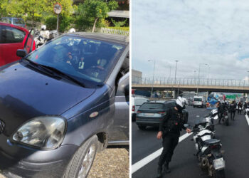 Καταδίωξη Αττική οδός