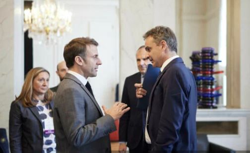 Το Μεσανατολικό και ο Great Sea Interconnector κυριάρχησαν στην τριμερή σύνοδο Ελλάδας-Κύπρου-Γαλλίας