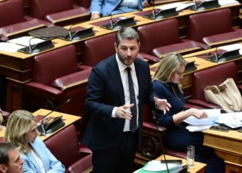 Νίκος Ανδρουλάκης: Η κυβέρνηση είναι βαρύτατα εκτεθειμένη για τη μη αναστολή της κρατικής χρηματοδότησης των «Σπαρτιατών»