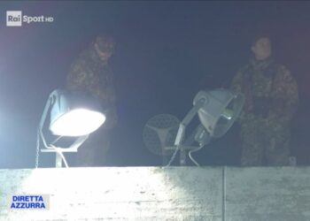 Eλεύθεροι σκοπευτές στον αγώνα Ιταλία – Ισραήλ (video, photo)