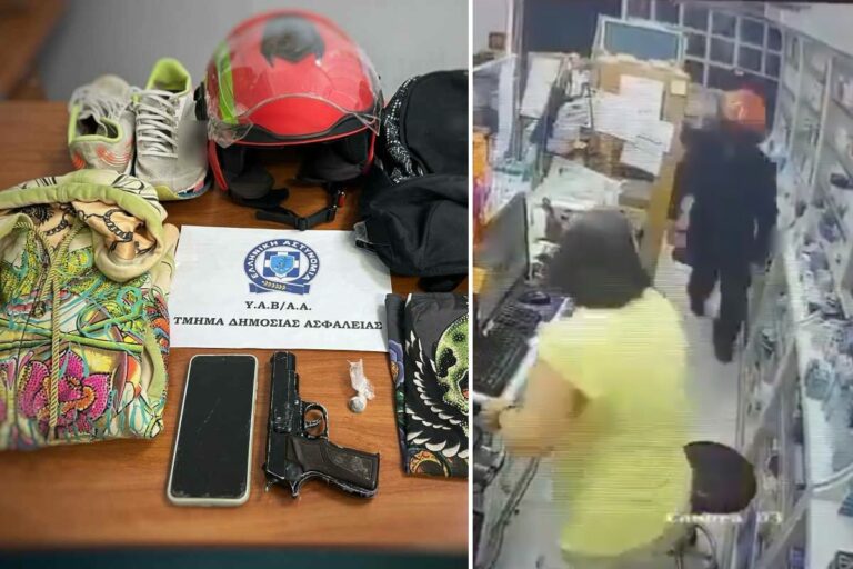 Βίντεο-ντοκουμέντο: Η στιγμή που ο 44χρονος ληστής χτυπά φαρμακείο – Πάνω από 10 ληστείες σε Μαρούσι, Πεύκη και Κηφισιά