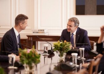 Κυριάκος Μητσοτάκης: Με τον πρόεδρο του Ευρωπαϊκού Δικαστηρίου Ανθρωπίνων Δικαιωμάτων συναντήθηκε ο πρωθυπουργός