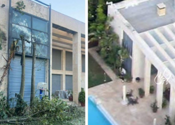 Φωτογραφία ντοκουμέντο από το σπίτι του Νετανιάχου μετά την επίθεση με drone της Χεζμπολάχ