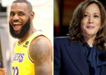 Ο ΛεΜπρον Τζέιμς στηρίζει την Κάμαλα Χάρις