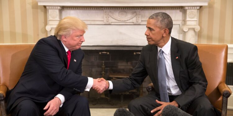 Τραμπ - Ομπάμα