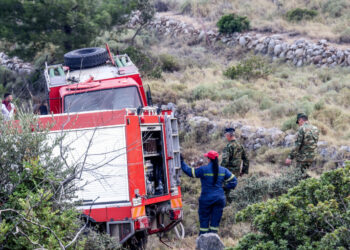 Φωτιά στην Φλώρινα