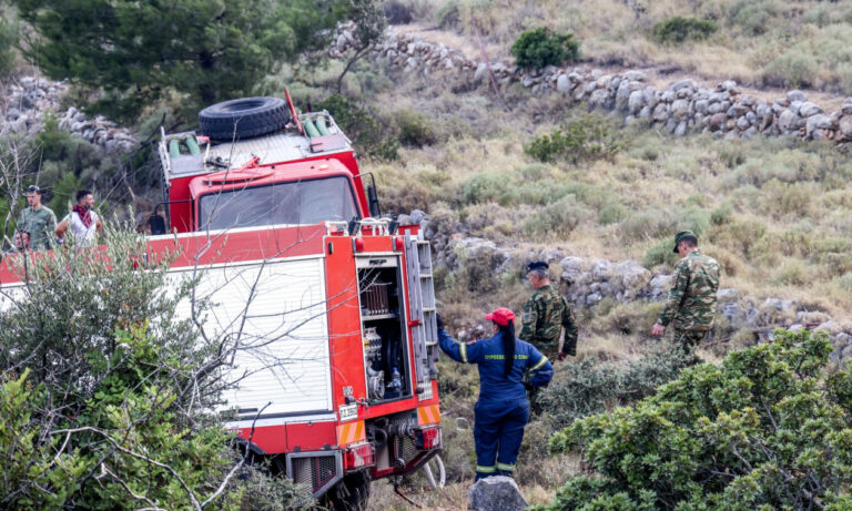 Φωτιά στην Φλώρινα