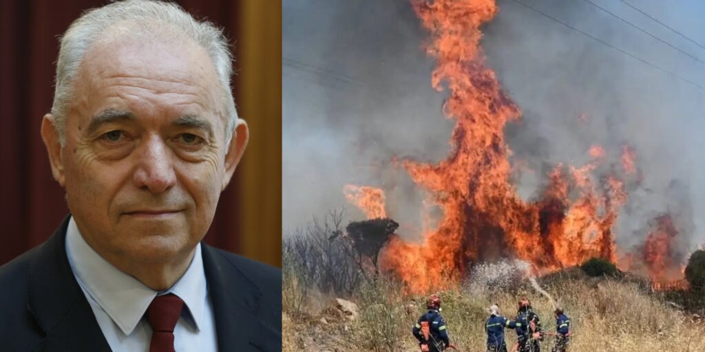 Λέκκας για Κύθηρα: «Τεράστιο πλήγμα η νέα φωτιά – Το νησί οδηγείται σε ταχεία ερημοποίηση»