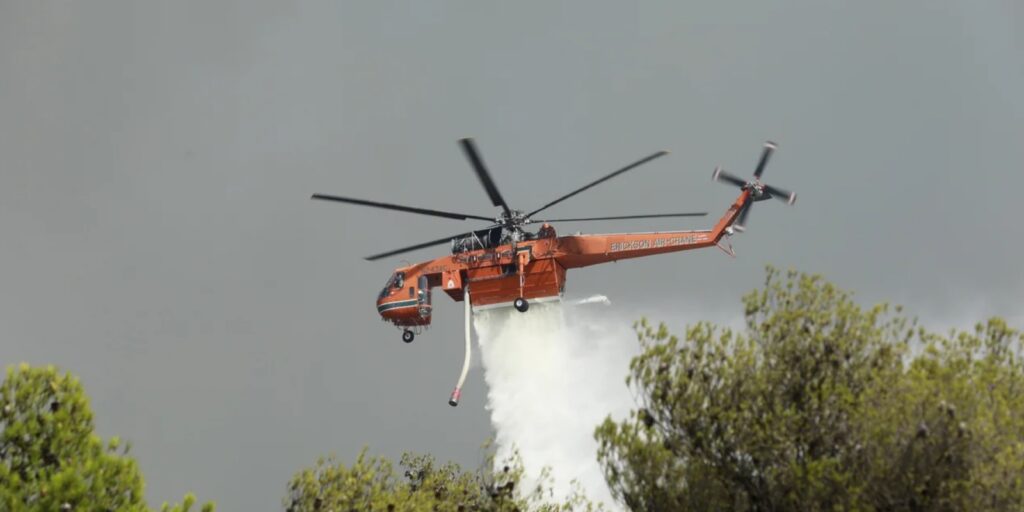 Χάρτης πρόβλεψης κινδύνου πυρκαγιάς για σήμερα, Παρασκευή