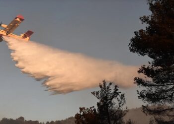 Χάρτης πρόβλεψης κινδύνου πυρκαγιάς για σήμερα, Δευτέρα