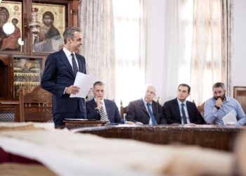 Μητσοτάκη στο Άγιο Όρος