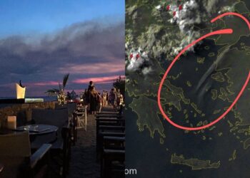 Έντονη η οσμή του καμμένου στην Αττική από τις φωτιές στην Τουρκία