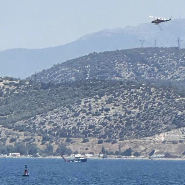 Γεωργιάδης: Εκτός κινδύνου το πλήρωμα του ελικοπτέρου που έπεσε σε Ελευσίνα