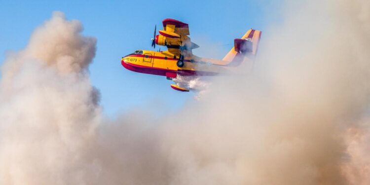 Φωτιά στο Ηράκλειο -Συναγερμός στην Πυροσβεστική