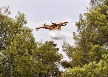 Χάρτης πρόβλεψης κινδύνου πυρκαγιάς για σήμερα, Πέμπτη