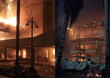 Ινδονησία: Διαδηλωτές πυρπόλησαν κτήριο περιφερειακού συμβουλίου