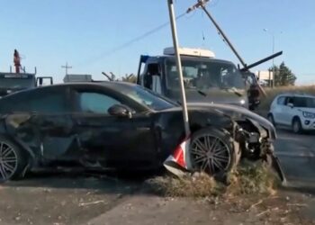 Τροχαίο στη Θέρμη: Επιχειρηματίας με κέντρο αισθητικής η οδηγός της Porsche που ενεπλάκη και διέφυγε από την ηλιοροφή