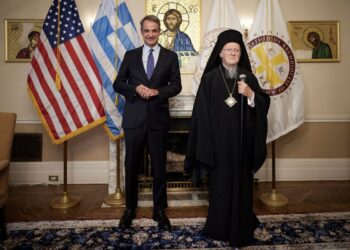 Νέα Υόρκη: Συνάντηση Μητσοτάκη με τον «Πράσινο Πατριάρχη»