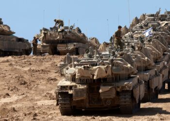 Τανκς στη Γάζα