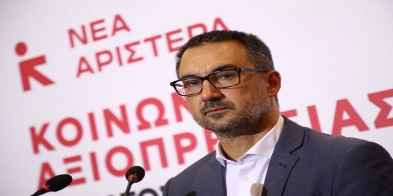 Αλέξης Χαρίτσης: «Δεν μπορούμε να επιτρέψουμε η Ροζάβα να γίνει η νέα Γάζα»