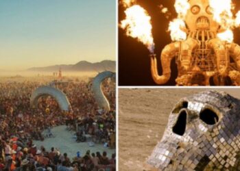 Σοκ στο Burning Man: Νεκρός άνδρας βρέθηκε σε «λίμνη αίματος» στη μέση της ερήμου