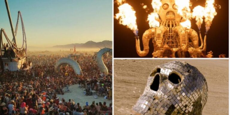 Σοκ στο Burning Man: Νεκρός άνδρας βρέθηκε σε «λίμνη αίματος» στη μέση της ερήμου