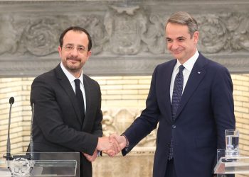 Μητσοτάκης – Χριστοδουλίδης: Στρατηγικός ρόλος Ελλάδας και Κύπρου στην Ευρώπη και τη Μέση Ανατολή