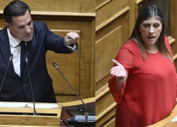 Γεωργιάδης vs Κωνσταντοπούλου: «Επιτέλους ανάγωγη, σταμάτα» – «Είσαι Χίτλερ, είσαι αρχιψεύταρος» (βίντεο)