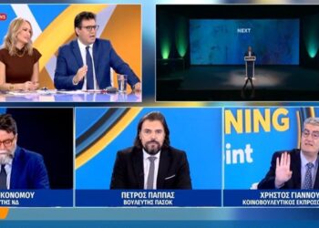 Άγριος καβγάς Γιαννούλη και Παππά στον αέρα του MEGA News: «Σαλτιμπάγκος και αγράμματος, δεν τον θεωρώ ισότιμο» (βίντεο)