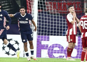 Ολυμπιακός – Αϊντχόφεν 1-1: Η τύχη γύρισε την πλάτη στους ερυθρόλευκους στο 93′