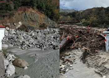 Κακοκαιρία: Κατολισθήσεις, διακοπές ρεύματος, αποκλεισμένα χωριά και ένα σπίτι κομμένο στα δύο (βίντεο, φωτό)