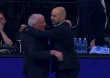 Η θερμή και ιστορική αγκαλιά Ομπράντοβιτς και Σπανούλη Ι ΒΙΝΤΕΟ