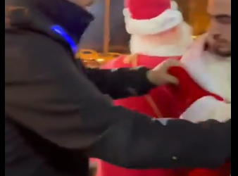 Παλαιστίνιο που είχε ντυθεί Άγιος Βασίλης συνέλαβε η Ισραηλινή αστυνομία (βίντεο)