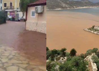 Κακοκαιρία Byron: Σε κατάσταση έκτακτης ανάγκης το Καστελόριζο (φωτό)