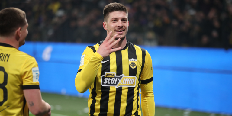 ΑΕΚ – Παναθηναϊκός 4-0: Θρίαμβος με υπογραφή Γιόβιτς στο ντέρμπι