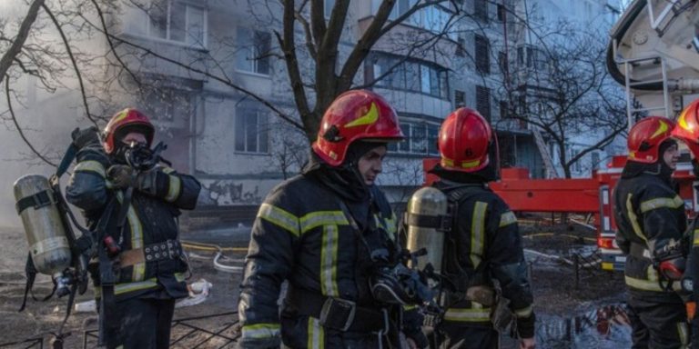 Νυχτερινή αεροπορική επιδρομή της Ρωσίας στην πρωτεύουσα της Ουκρανίας