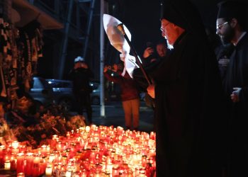 Δακρυσμένος ο Οικουμενικός Πατριάρχης στην Τούμπα (βίντεο)