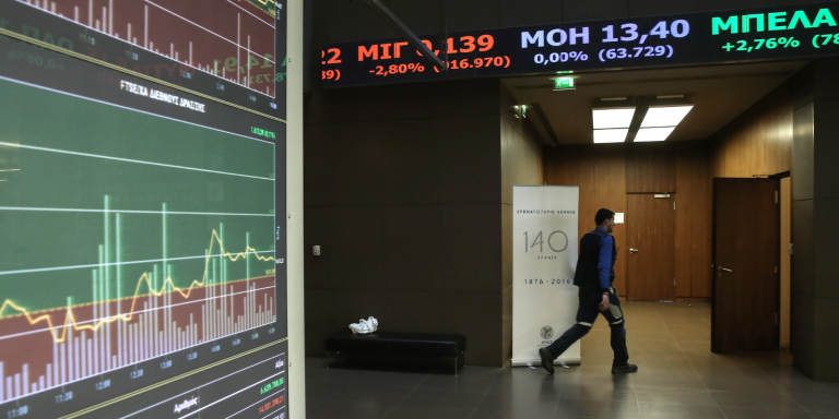 Οριακή άνοδος στο Χρηματιστήριο Αθηνών