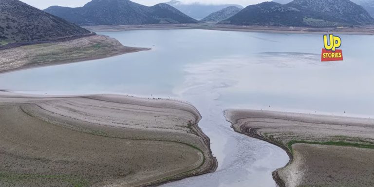 Οι βροχές και τα χιόνια «γέμισαν» νερό τη λίμνη Υλίκη