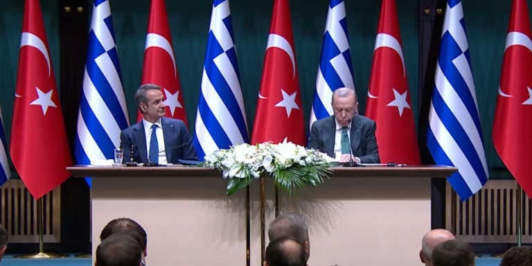 Μητσοτάκης από Άγκυρα: «Μόνη διαφορά μας η οριοθέτηση υφαλοκρηπίδας και ΑΟΖ»